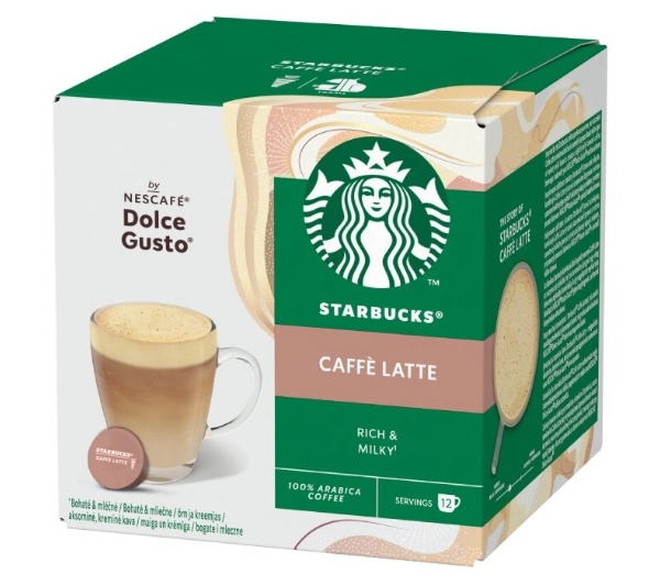 Starbucks Nescafe Dolce Gusto Caffe Latte 12szt.