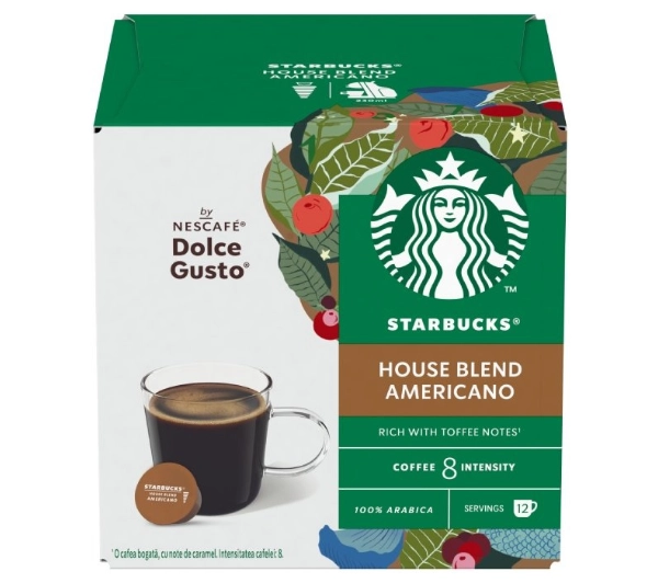 Starbucks Nescafe Dolce Gusto House Blend Americano 12szt.