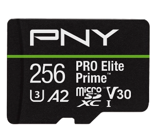 PNY microSDXC PRO Elite Prime 256GB 200/150 MB/s V30 A2