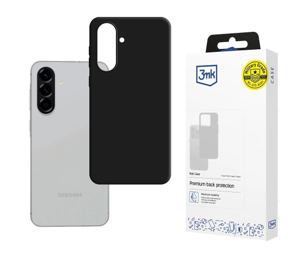 3mk Matt Case do Galaxy A36/A56 Czarny