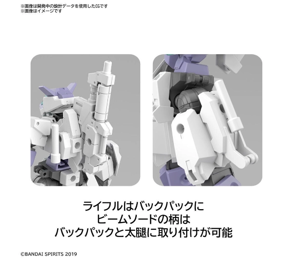 Bandai 30MM 1/144 eEXM-S01 FORESTIERI 01
