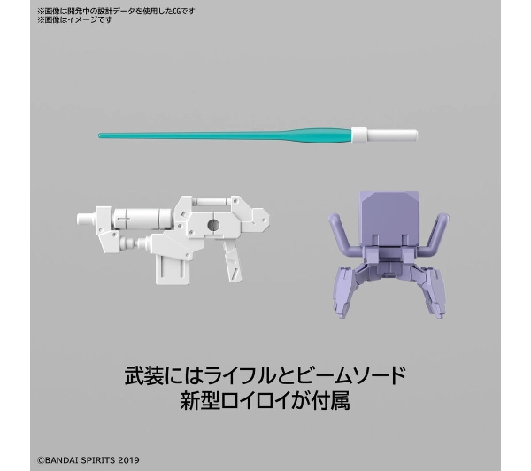 Bandai 30MM 1/144 eEXM-S01 FORESTIERI 01