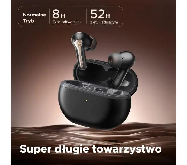 Soundpeats Capsule3 Pro ANC Dokanałowe Bluetooth 5.3 Biały