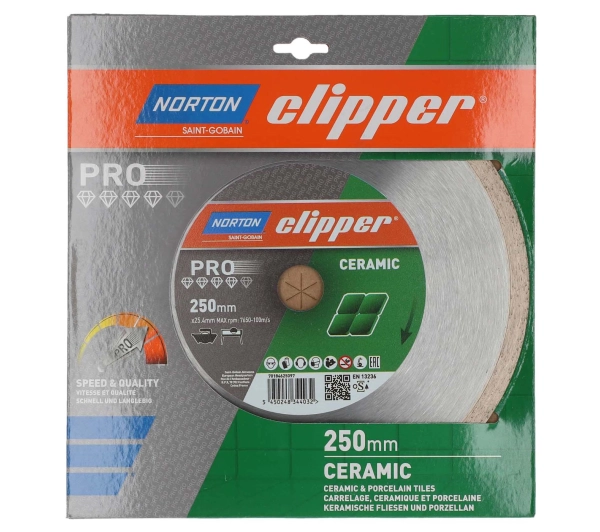 Norton Clipper Pro Ceramic Soft 250mm