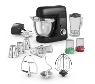 Tefal Bake Partner QB525838 1100W Maszynka do mielenia Szatkownica Blender kielichowy - Kup na Raty - RRSO 0%