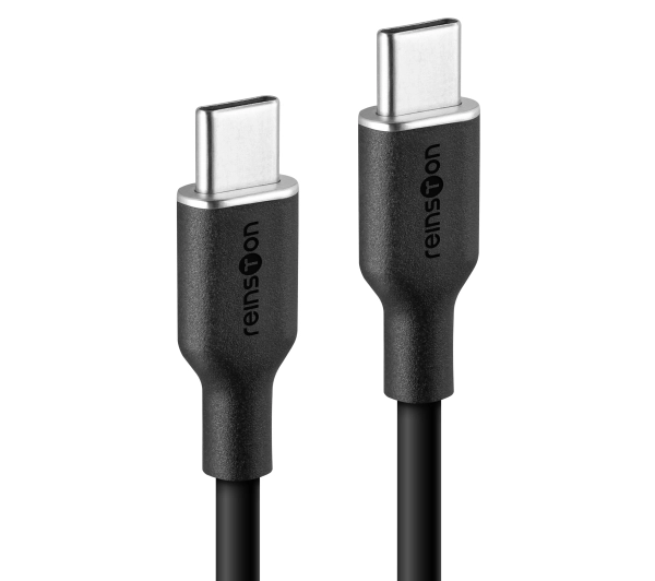 Reinston EK15CC65 USB-C do USB-C 1,5m 65W Czarny