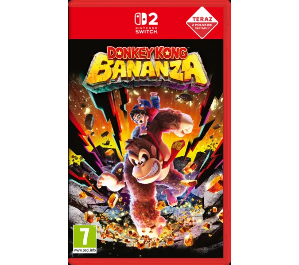 Donkey Kong Bananza Gra na Nintendo Switch 2