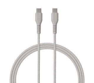 QUALO USB-C do USB-C 1,5m 3A Szary