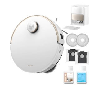 Mova V50 Ultra Funkcja mopowania Stacja oczyszczająca Tworzenie mapy pomieszczenia Biały AI - Kup na Raty - RRSO 0%