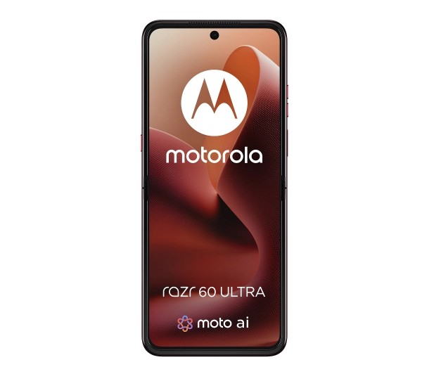 Motorola Razr 60 Ultra 16/512GB Funkcje AI 6,96" 165Hz 50Mpix Czerwony - ⚡ EURO HIT CENOWY! ⚡ - Kup na Raty - RRSO 0%