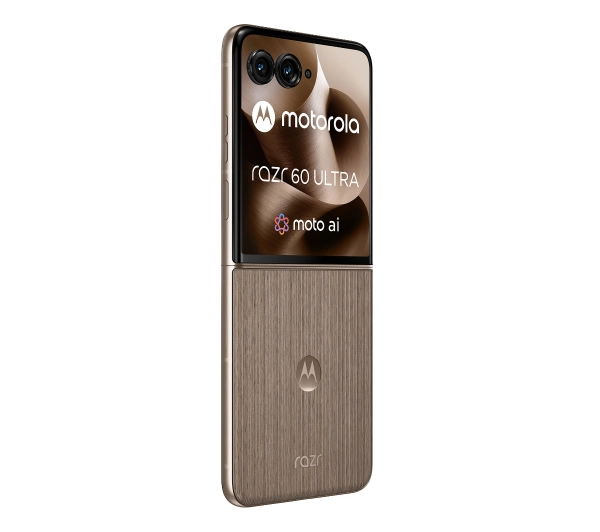 Motorola Razr 60 Ultra 16/512GB Funkcje AI 6,96" 165Hz 50Mpix Brązowy - ⚡ EURO HIT CENOWY! ⚡ - Kup na Raty - RRSO 0%