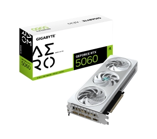 Gigabyte GeForce RTX 5060 AERO OC 8GB GDDR7 128bit DLSS 4 - Kup na Raty - RRSO 0%