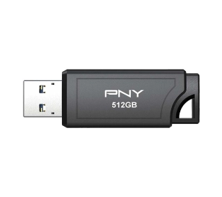 PNY PRO Elite V3 512GB USB 3.2 Czarny - Kup na Raty - RRSO 0%
