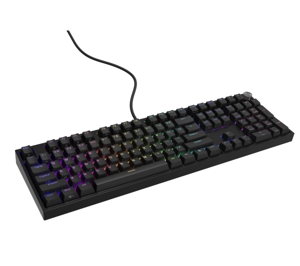 Genesis Thor 404 US RGB Gateron Yellow Pro Czarny