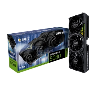 Palit GeForce RTX 5080 GamingPro 16GB GDDR7 256bit DLSS 4 - Kup na Raty - RRSO 0%