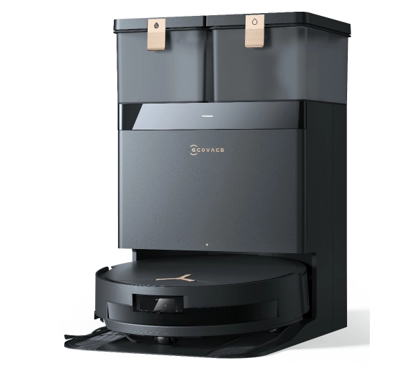 Ecovacs Deebot T50 Max Pro Omni Funkcja mopowania Stacja oczyszczająca Tworzenie mapy pomieszczenia 63dB Czarny - Kup na Raty - RRSO 0%