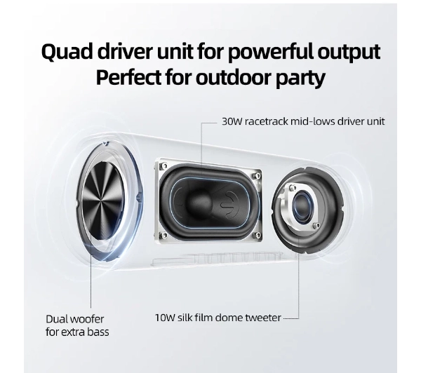 QCY SP7 40W Czerwony