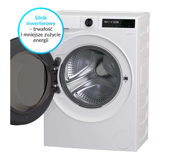 Candy ProWash&Dry 500 BWR 495BL8-S 48cm 9kg/5kg Funkcje AI Zdalne sterowanie - Kup na Raty - RRSO 0%
