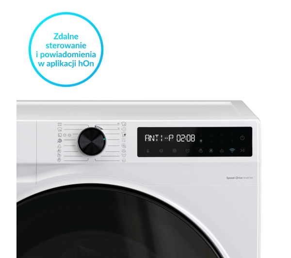 Candy ProWash&Dry 500 BWR 495BL8-S 48cm 9kg/5kg Funkcje AI Zdalne sterowanie - Kup na Raty - RRSO 0%
