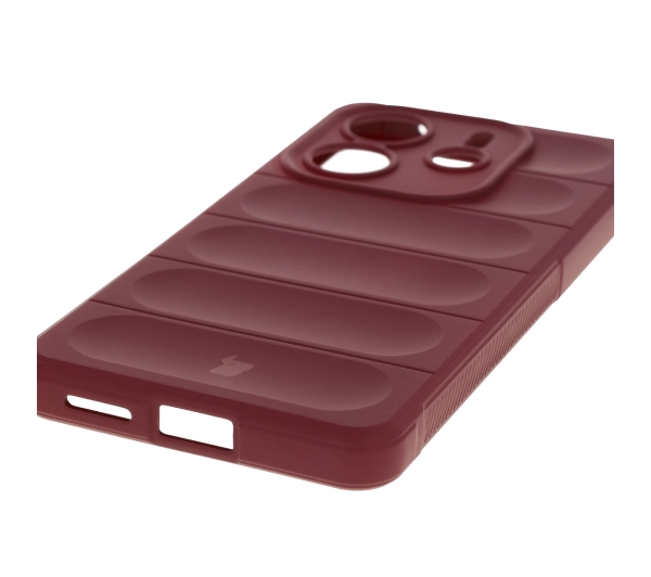 Bizon Tur do Xiaomi Redmi Note 14 4G Burgundowy
