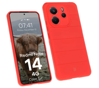 Bizon Tur do Xiaomi Redmi Note 14 4G Czerwony