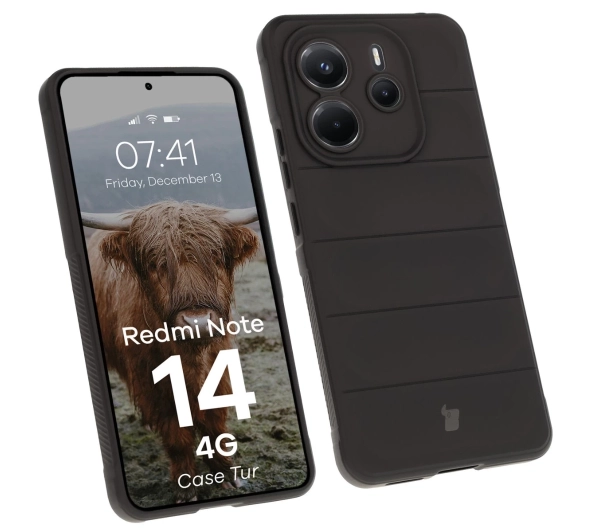 Bizon Tur do Xiaomi Redmi Note 14 4G Czarny
