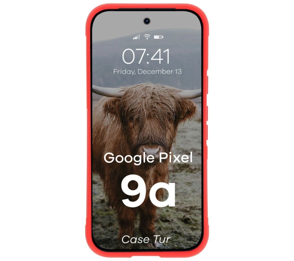 Bizon Tur do Google Pixel 9a Czerwony