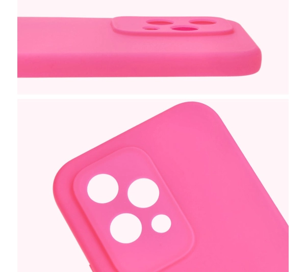 Bizon Silikonowe Soft do Honor 200 Lite Neonowo-różowy