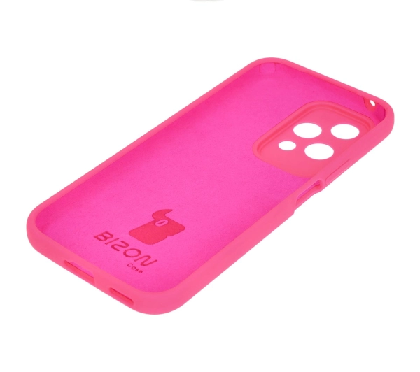 Bizon Silikonowe Soft do Honor 200 Lite Neonowo-różowy