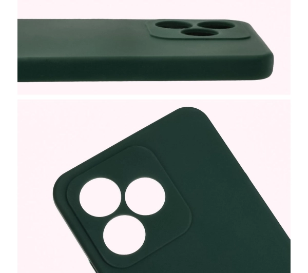Bizon Silikonowe Soft do Realme Note 50/Realme C53/C51 Ciemnozielony