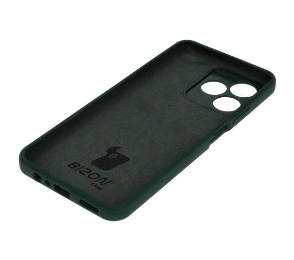 Bizon Silikonowe Soft do Realme Note 50/Realme C53/C51 Ciemnozielony