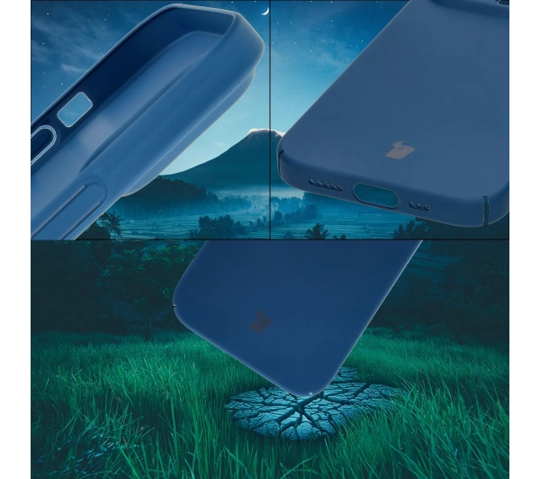 Bizon Łupka do iPhone 14 Pro Max Niebieski