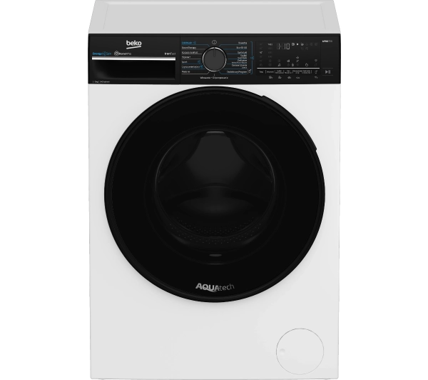 Beko pralka bPro700 B7WFU69418WB ES EnergySpin 9kg 1400obr/min + suszarka b300 BM3T49249WBDC 58,6cm 9kg - TRZECI -55%, ALBO 5-TY ZA 1ZŁ - Kup na Raty - RRSO 0%