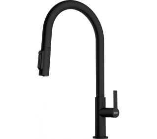 Franke Maris Slim Clear Water Pull-out J Czarny Mosiądz - TRZECI -55%, ALBO 5-TY ZA 1ZŁ - Kup na Raty - RRSO 0%