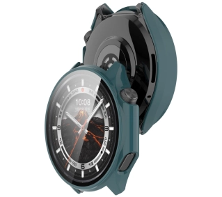 Bizon ze szkłem do OnePlus Watch 3 / Oppo Watch X2 zielony