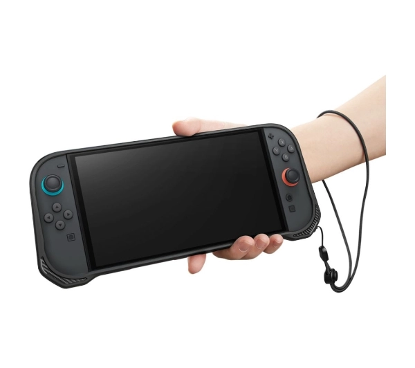 Spigen ACS09075 Rugged Armor do Nintendo Switch 2 Czarny