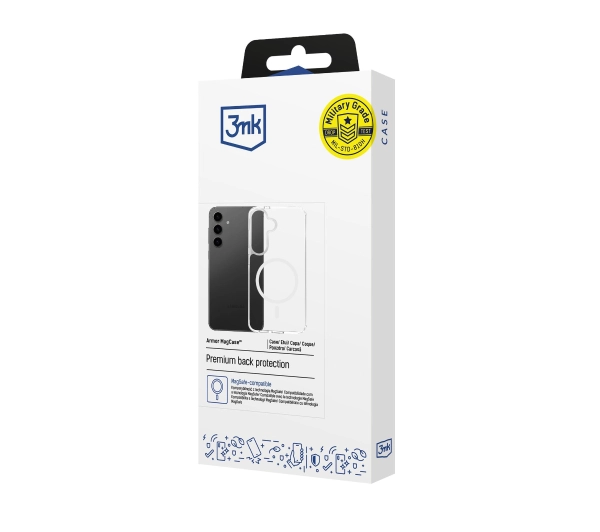 3mk Armor MagCase do Samsung Galaxy S24 FE Przezroczysty
