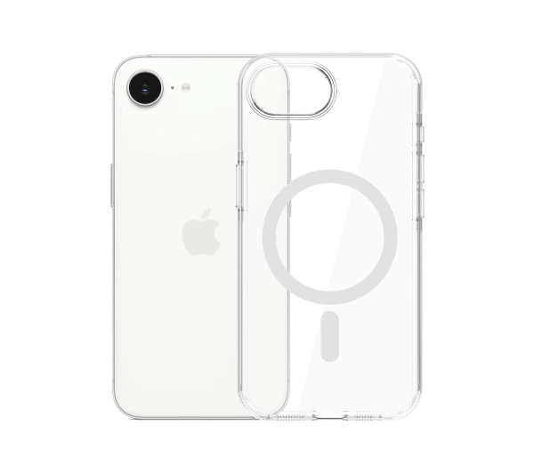 3mk EverClear MagCase do iPhone 16e Przezroczysty