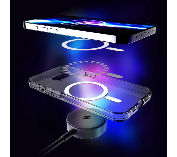 3mk EverClear MagCase do iPhone 16e Przezroczysty