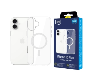 3mk EverClear MagCase do iPhone 16 Plus Przezroczysty