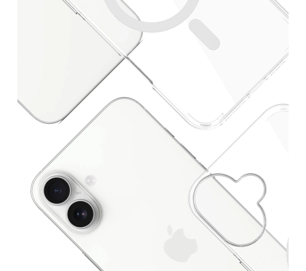 3mk EverClear MagCase do iPhone 16 Plus Przezroczysty