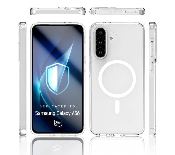 3mk Armor MagCase do Samsung Galaxy A56 Przezroczysty