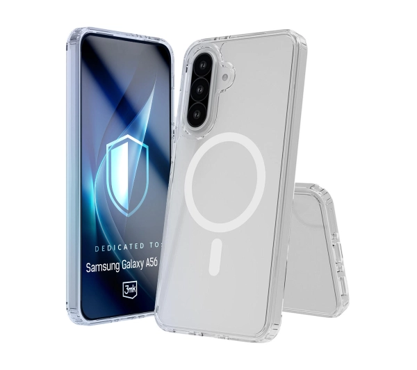3mk Armor MagCase do Samsung Galaxy A56 Przezroczysty