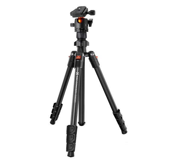 Statyw K&F CONCEPT K234A0 + głowica 3D + uchwyt na telefon