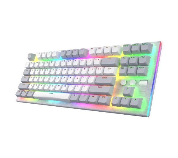 Hator Gravity TKL RGB Aurum Orange Linear Biały