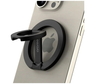 Araree A-Ring MagSafe GripTok Czarny