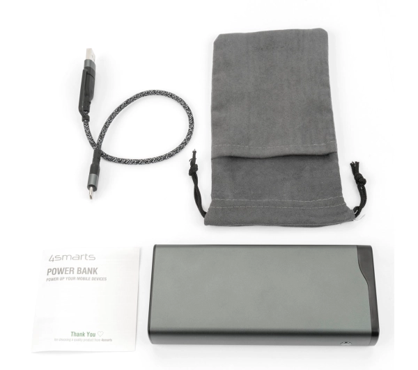 4smarts VoltHub Pro 20000mAh PD 22.5W Grafitowy