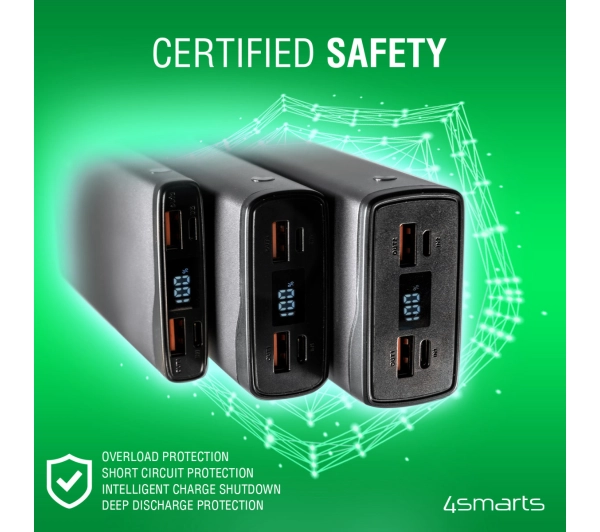 4smarts VoltHub Pro 20000mAh PD 22.5W Grafitowy