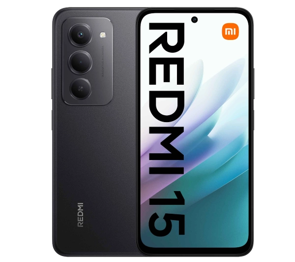 Xiaomi Redmi 15 6/128GB 6,9" 144Hz 50Mpix Czarny