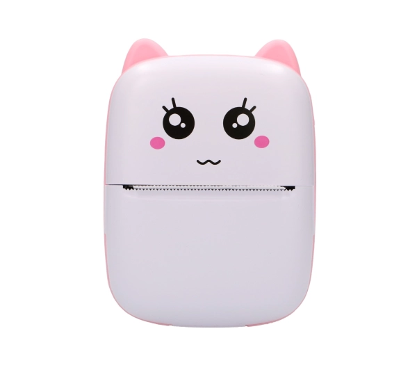 Drukarka EXTRALINK EPP-001 Złącze USB Różowy + Papier termiczny samoprzylepny (5 szt.)